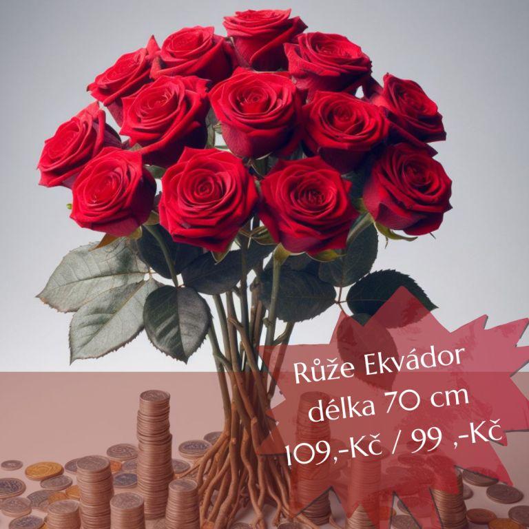Valentýn cena růže Praha
